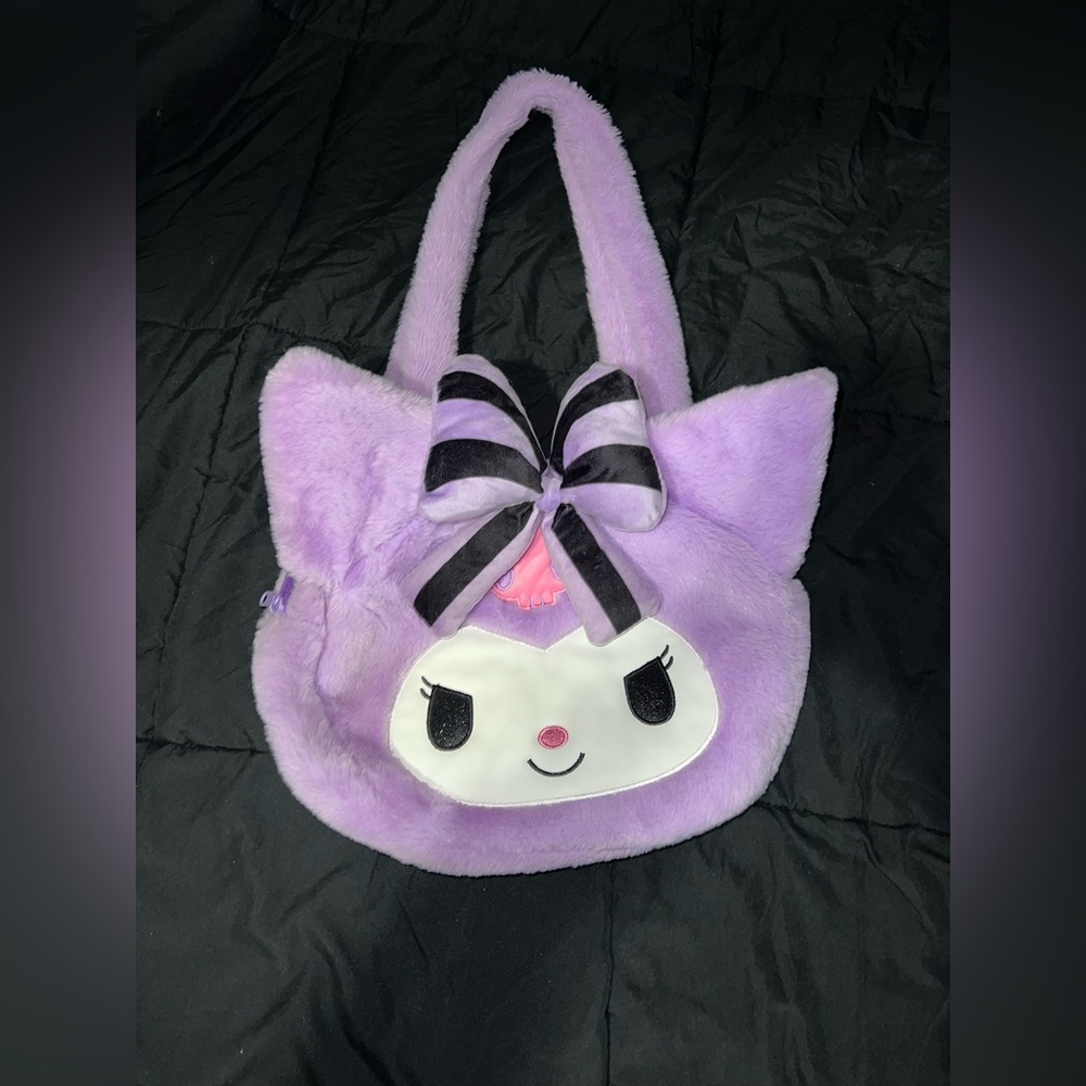 Purple Sanrio Kuromi shoulder bag